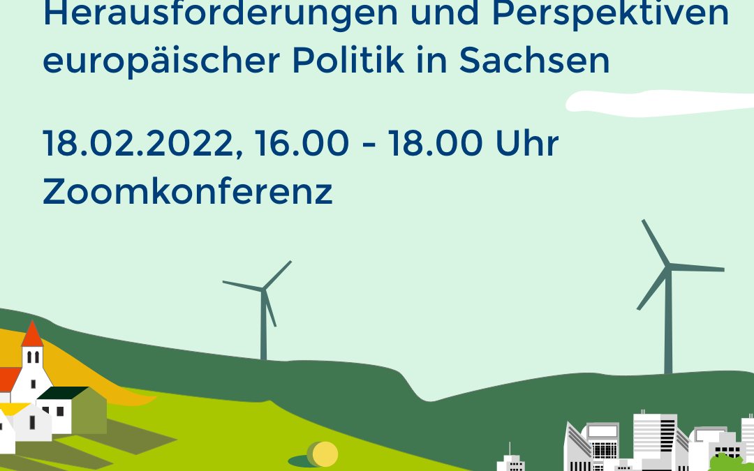 Grüner Deal in Stadt und Land | Digitaler Dialog zur Europapolitik in Sachsen