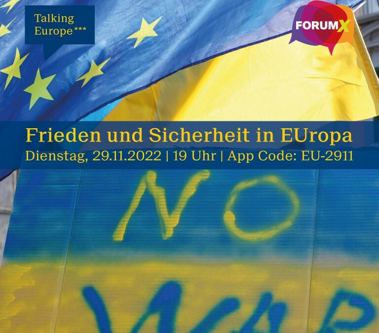 TALKING EUROPE #2 – Diskutier Mit Mir über Europa | Frieden und Sicherheit für EUropa