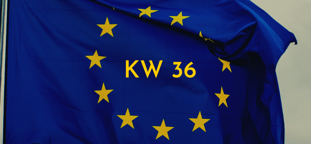Was ist passiert in der EU: Der Wochenrückblick in der KW36