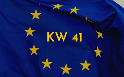 Was ist passiert in der EU: Der Wochenrückblick in der KW41