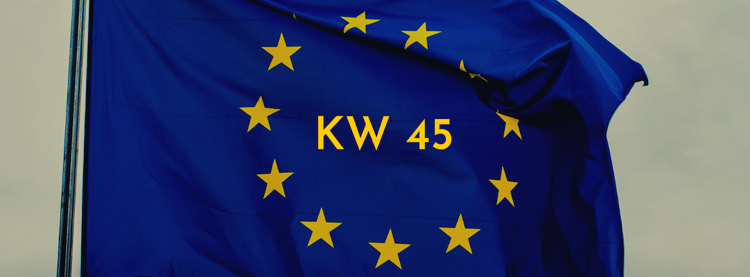 Was ist passiert in der EU: Der Wochenrückblick in der KW45
