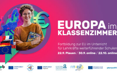 Lehrkräftefortbildung Europa im Klassenzimmer