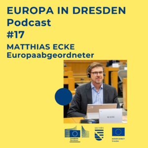 Europa in Dresden #17: Matthias Ecke, wie steht es um das Vertrauen in die Europapolitik? episode artwork