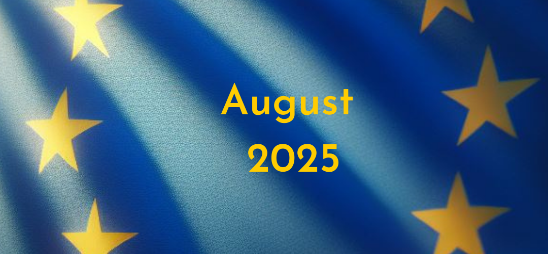 Was ist passiert in der EU? Der Rückblick: August 2025