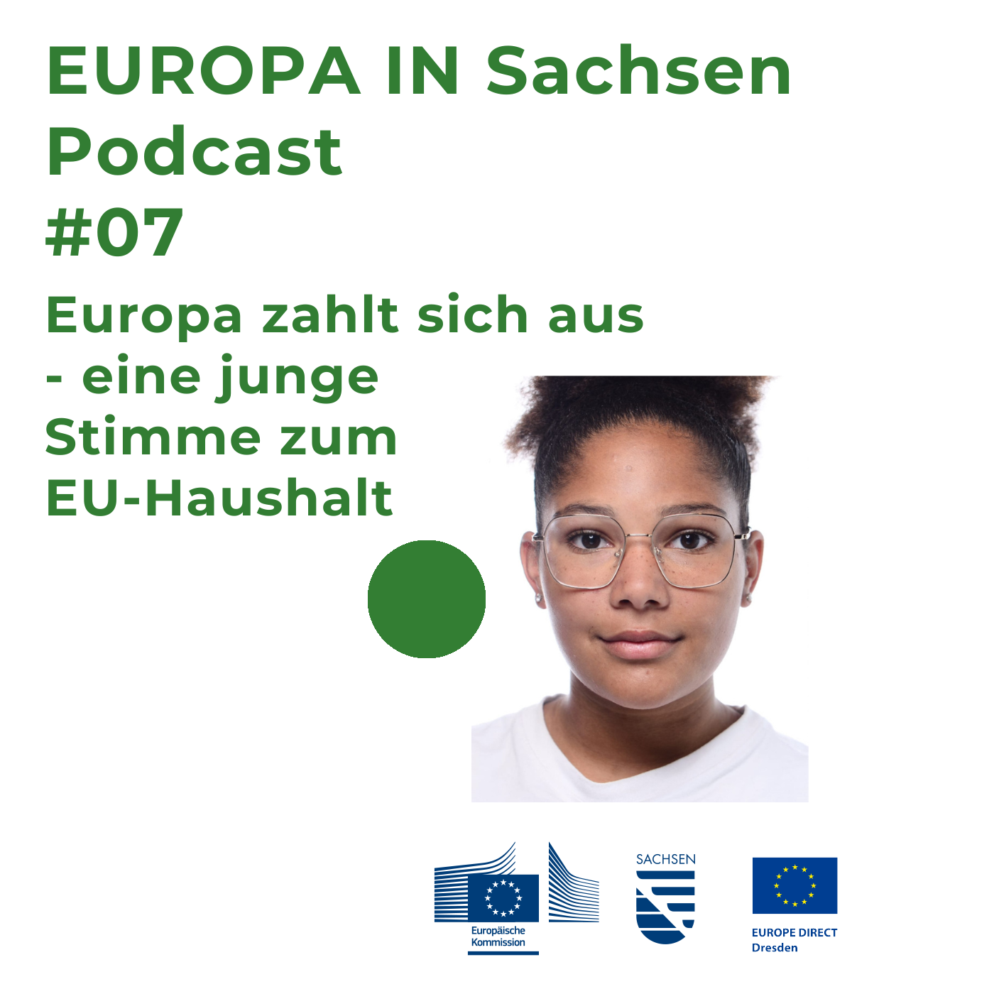 Podcast 07 Europa in Sachsen Podcast Cover quadratisch
