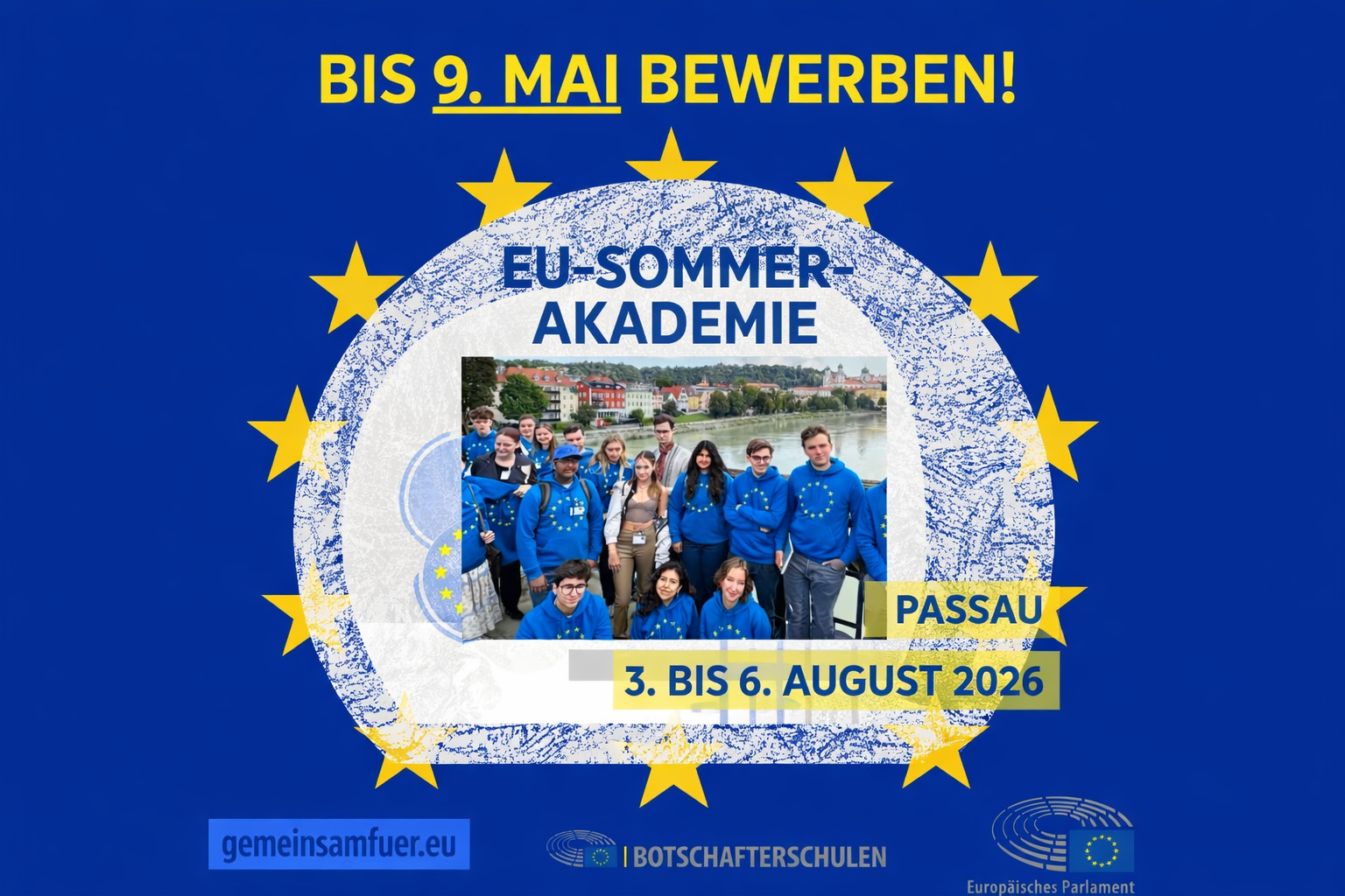 EU Akademie Passau Website Header